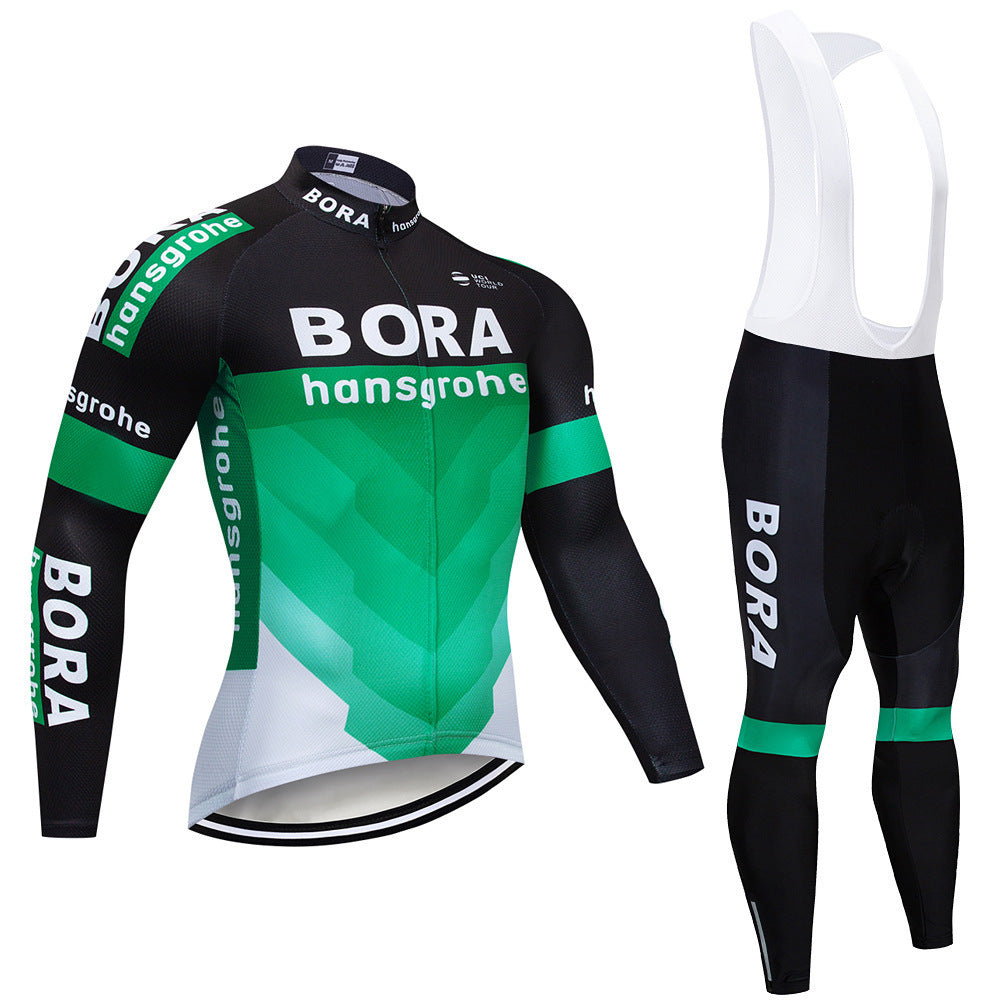 Bora - Langarm-Radsportbekleidung Professionelles Set
