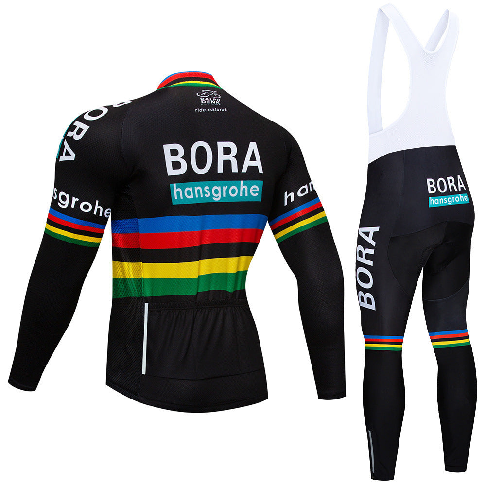 Bora - Langarm-Radsportbekleidung Professionelles Set