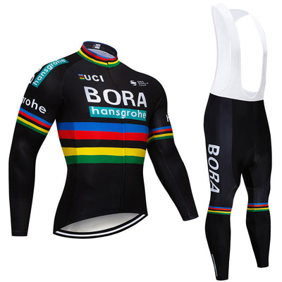 Bora - Langarm-Radsportbekleidung Professionelles Set