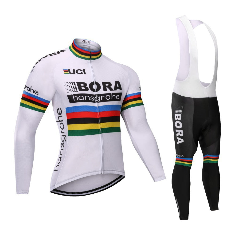 Bora - Langarm-Radsportbekleidung Professionelles Set