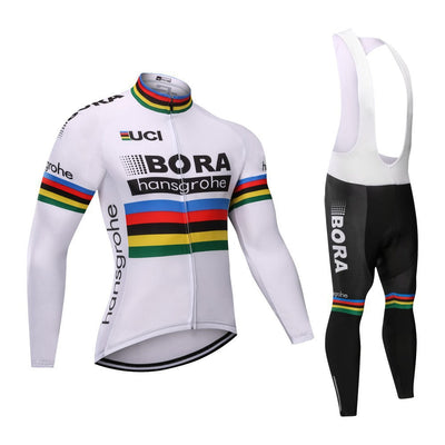 Bora - Langarm-Radsportbekleidung Professionelles Set